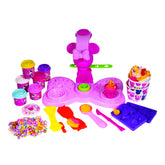 MASINA DE INGHETATA DE PLASTILINA MINNIE CU DECORATIUNI COLORATE